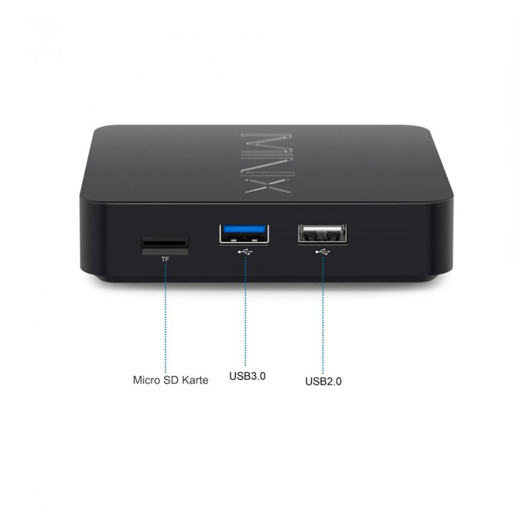 MINIX NEO T5 4K Ultra HD Latest Android TV Box Amlogic S905X2, 2GB RAM, 16GB eMMC Quad-Core Cortex Processor Smart TV Box