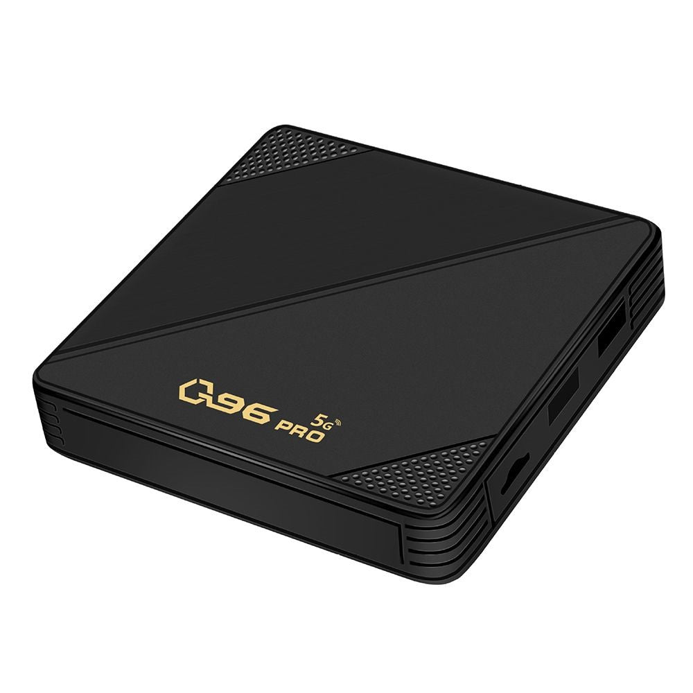 Q96 Pro Mini Smart Android 11.1 |TV Box Set Top Box With LAN, HD, AV Ports |Black