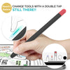 Apple Pencil 2nd Generation Case Cover Silicone Sleeve Skin |Protective Holder Skin Grip Case|  Black & Yellow