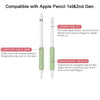 Apple Pencil 2nd Generation Silicone Grip Holder |  Black & Grey