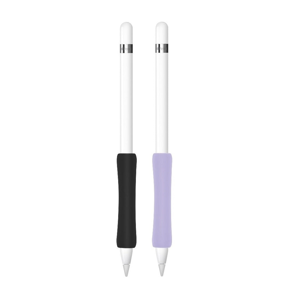 Apple Pencil 2nd Generation Silicone Grip Holder |  Black & Purple