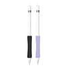 Apple Pencil 2nd Generation Silicone Grip Holder |  Black & Purple