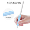 Apple Pencil 2nd Gen /1st Silicone Grip Holder |Compatible with Magnetic Charging and Double Tap |Black & Blue