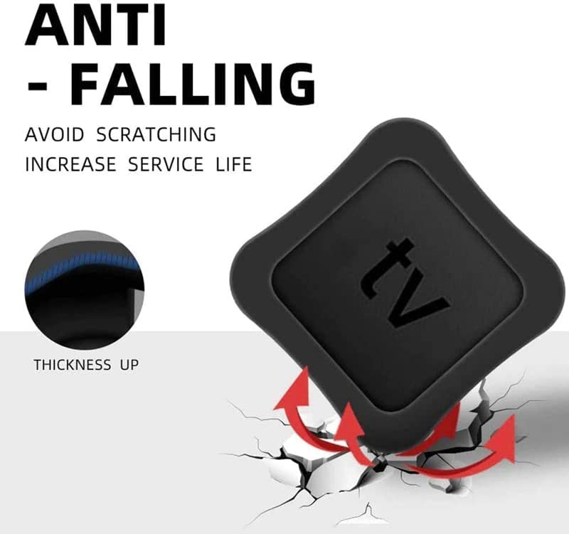 Apple TV 2021 Silicone Remote Sleeves  2nd Generation  + TV Box Case Skin |  White