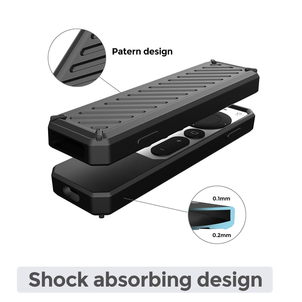 Apple TV 4K  2021  Silicone Remote Case Cover |Dark Blue