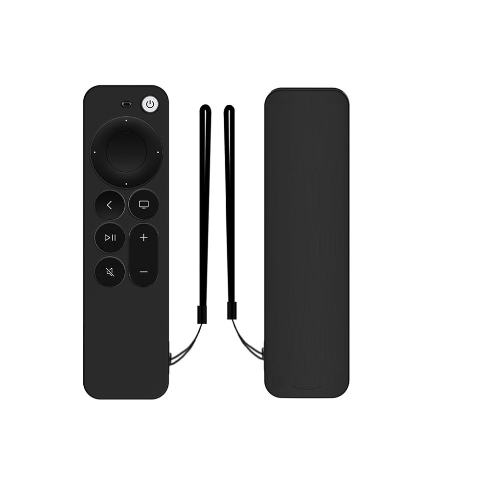 Apple TV 4K Siri Remote 2021 Silicone Case Cover |  Black