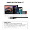 USB Type C to C Cable (4ft) | Black