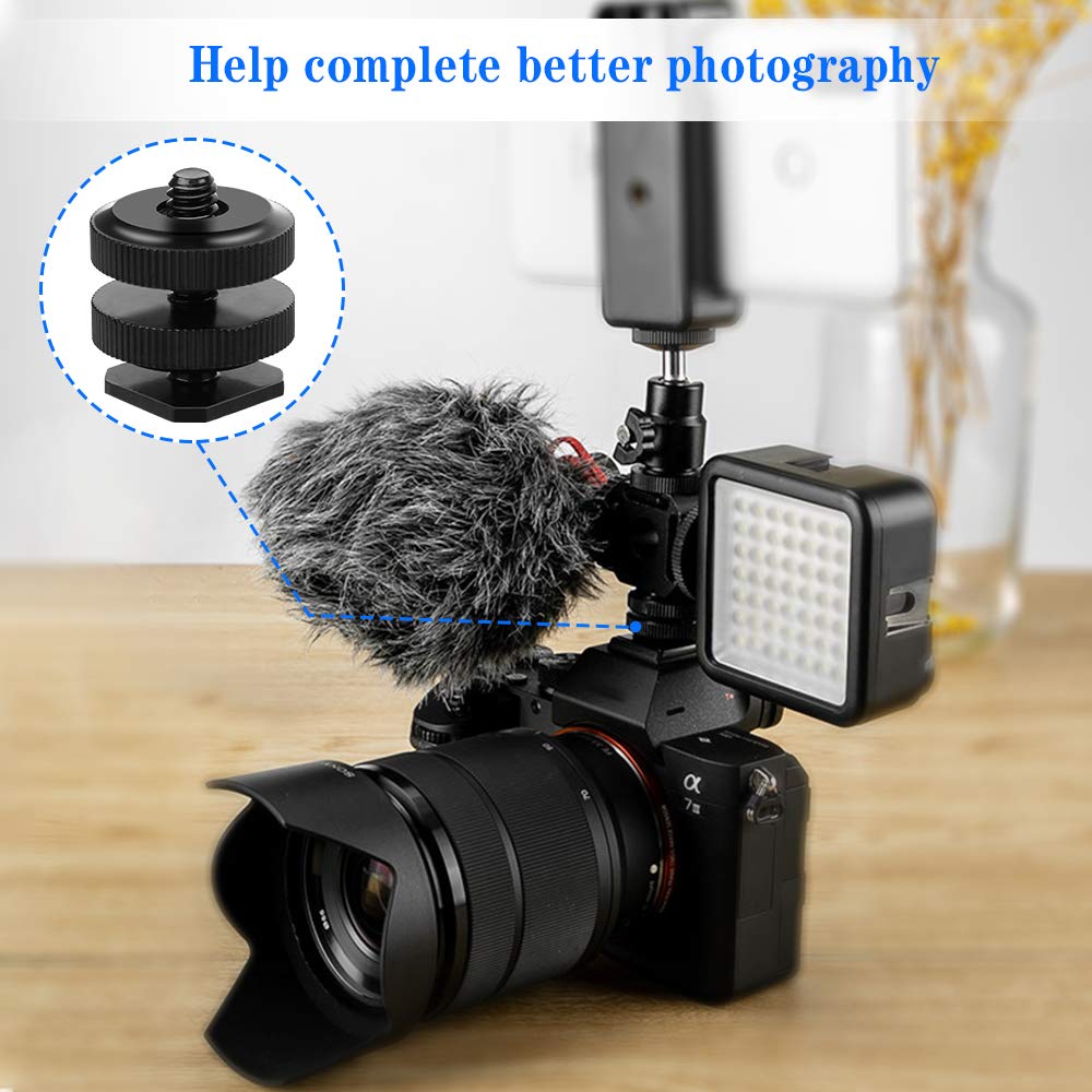 Camera Hot Shoe Mount to 1/4