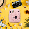 Fujifilm Instax Mini 11 | Silicone Case Instant Camera Cover with Adjustable Strap | Purple
