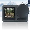 Camera Lens Cap Lens Protector for DJI OSMO Action 3 |Plastic Lens Dust Cover - Black