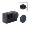 Camera Lens Cap Lens Protector for DJI OSMO Action 3 |Plastic Lens Dust Cover - Black