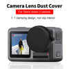 Tempered Glass Film Screen Protector with Lens Cap Cover and Battery Storage Case | Compatible with DJI OSMO Action 3 Camera Accessories