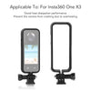 Protective Frame | Sticky Lens Guard Set | Flexible Soft Film Screen Protector for Insta360 One X3 Accessories Kit