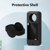 Insta360 ONE X3 Accessories Kit - Silicone Protective Case & lens Caps- Camera Housing Frame with 1/4