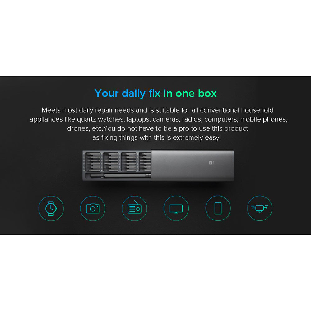 Xiaomi Mi Precision Screwdriver Set 24 in 1 Black