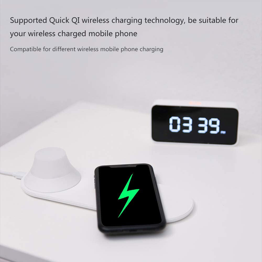 Xiaomi Yeelight Bedside Lamp Wireless Charger White