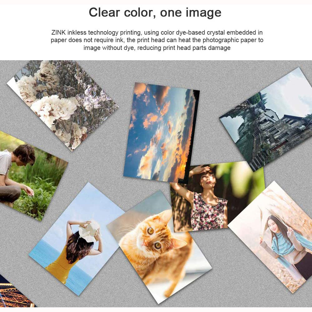 Xiaomi Zink Photo Paper for Mobile Printer White