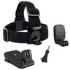 Replacement Head & Backpack Mount Bundle for GoPro Hero 10, Hero 9, Hero 8, Hero 7, SJCAM, YI DJI Osmo Action Cameras