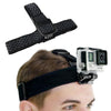 Replacement Head & Backpack Mount Bundle for GoPro Hero 10, Hero 9, Hero 8, Hero 7, SJCAM, YI DJI Osmo Action Cameras