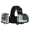 Replacement Head & Backpack Mount Bundle for GoPro Hero 10, Hero 9, Hero 8, Hero 7, SJCAM, YI DJI Osmo Action Cameras