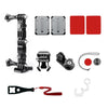 Motorcycle Helmet Mount Kit for Gopro Hero 11/ 10/9/8/7/6/5 for SJCAM, for YI, for Osmo Action Insta360 Action Cameras Accessories and More