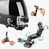 Motorcycle Helmet Mount Kit for Gopro Hero 11/ 10/9/8/7/6/5 for SJCAM, for YI, for Osmo Action Insta360 Action Cameras Accessories and More