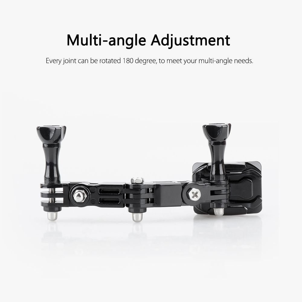 Motorcycle Helmet Mount Kit for Gopro Hero 11/ 10/9/8/7/6/5 for SJCAM, for YI, for Osmo Action Insta360 Action Cameras Accessories and More