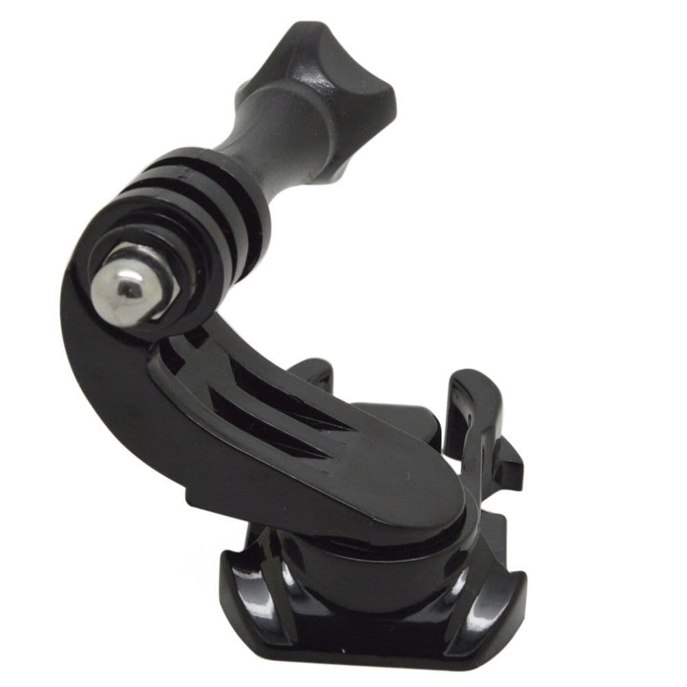 360° Rotatable J Hook Rotation Turntable Quick Release Buckle Mount for GoPro 11 10 9 8 7 6 5 4 4k Eken AKASO SJCAM YI and Other Action Cameras