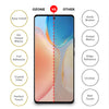 Google Pixel 6 Screen Protector With Camera Lens Protectors | Tempered Glass| Pack of 2| Black