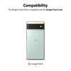 Google Pixel 6 Case Cover| Fusion Series| Clear