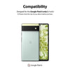 Google Pixel 6 Screen Protector| Invisible Defender Full Coverage| Black