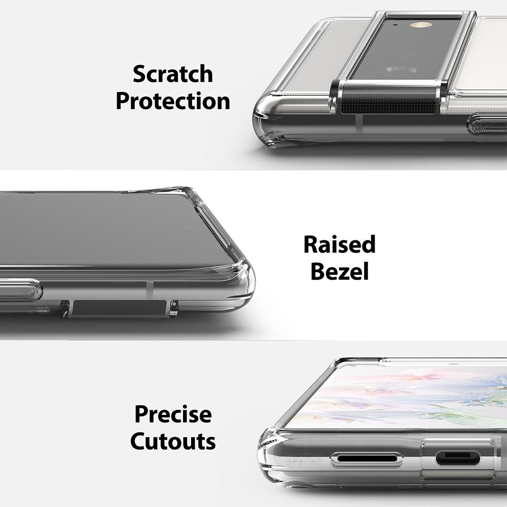 Google Pixel 6 Pro Case Cover| Fusion Series| Clear