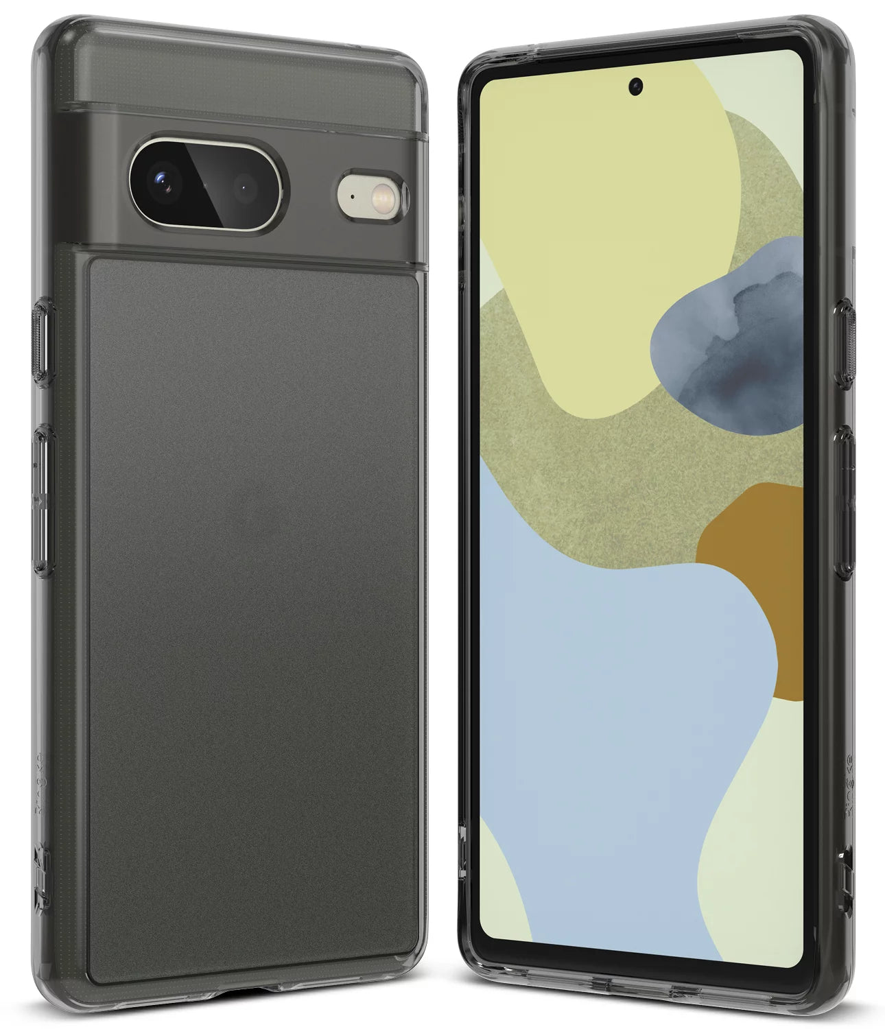 Google Pixel 7 Case Cover| Fusion Series| Matte Smoke Black