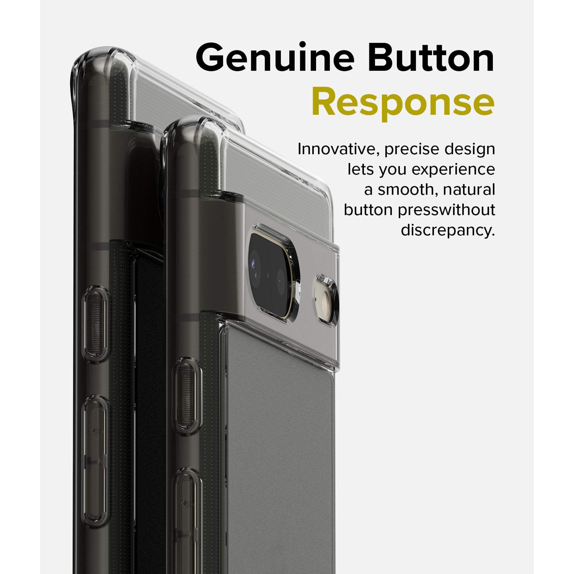 Google Pixel 7 Case Cover| Fusion Series| Matte Smoke Black