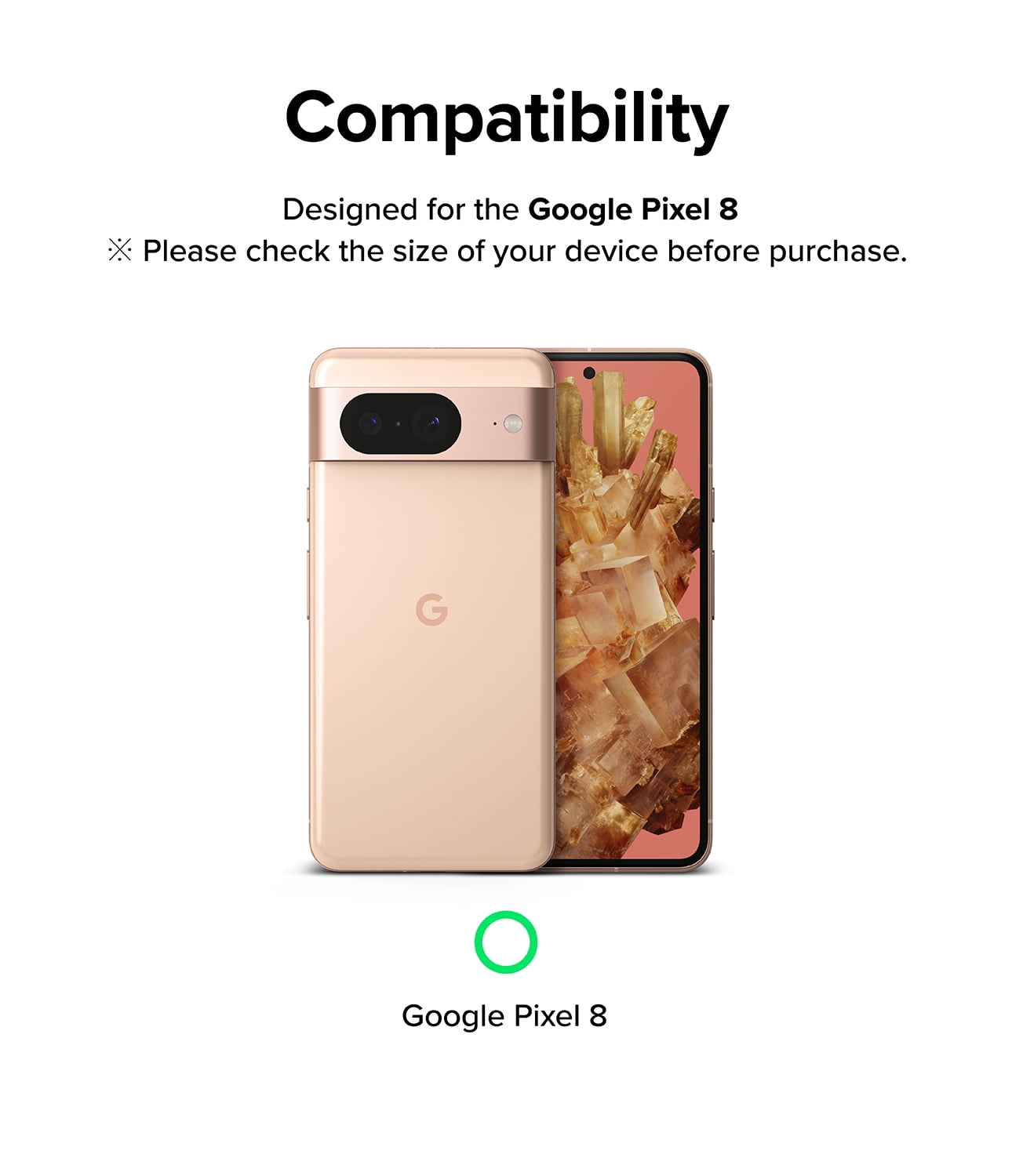 Google Pixel 8 Lens Protector | Camera Protector Glass | 3 Pack