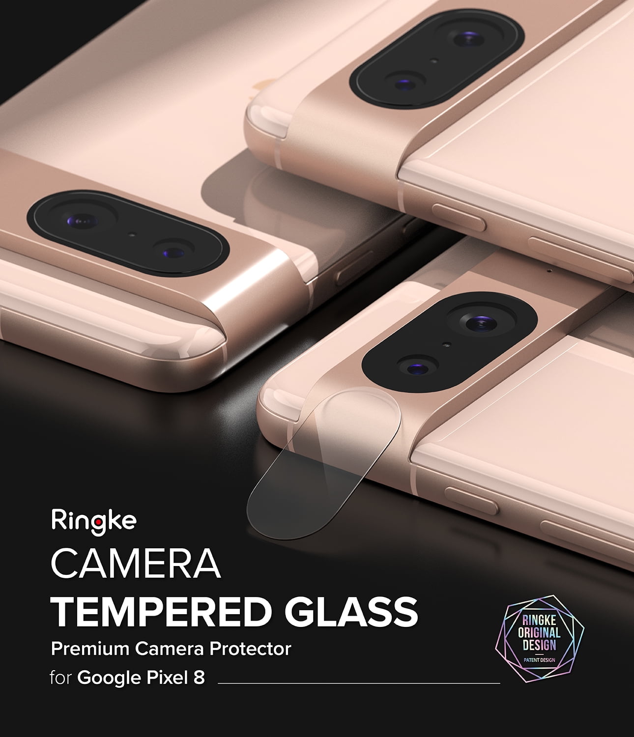 Google Pixel 8 Lens Protector | Camera Protector Glass | 3 Pack