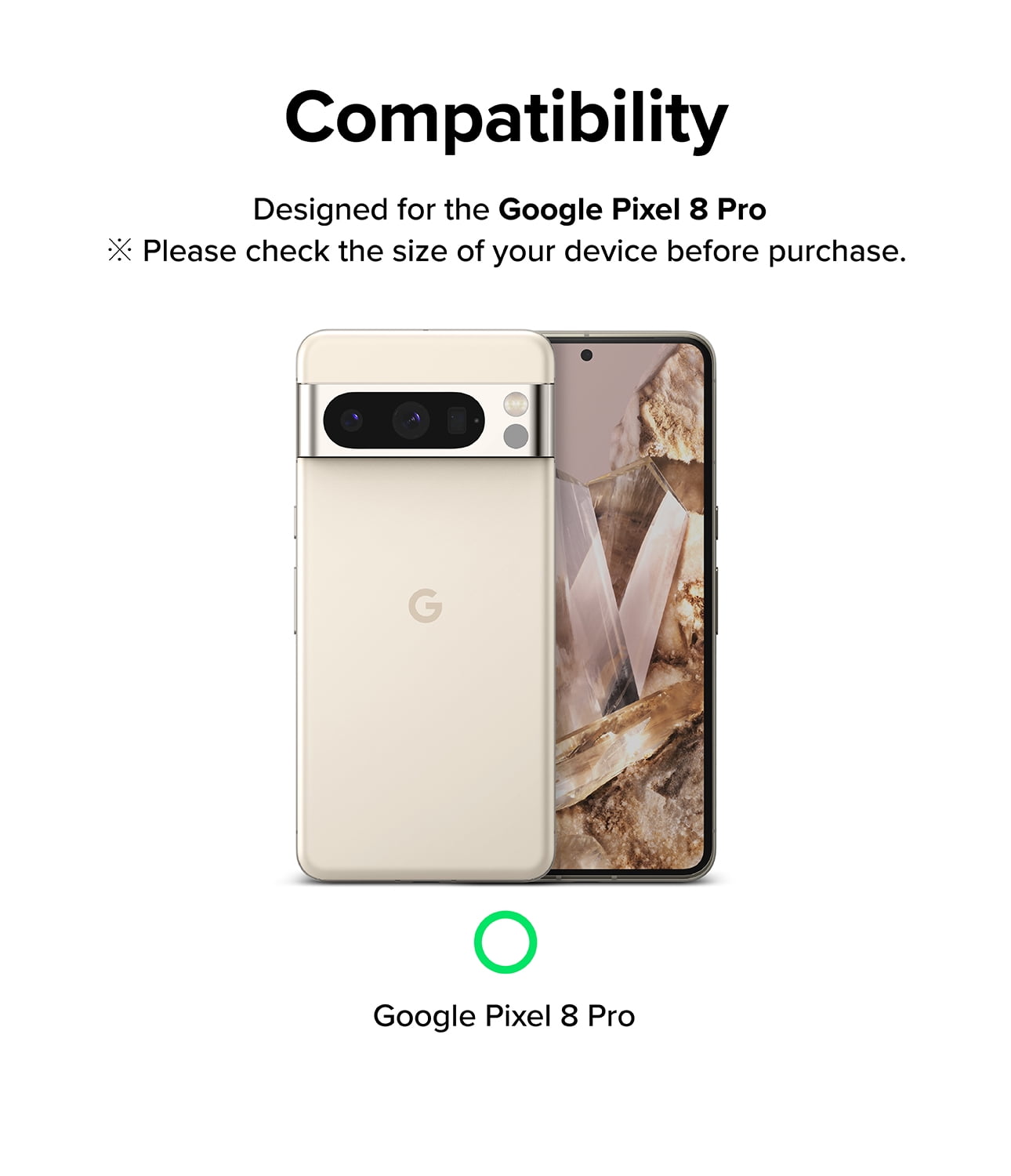 Google Pixel 8 Screen Protector | Dual Easy Film | 2 Pack