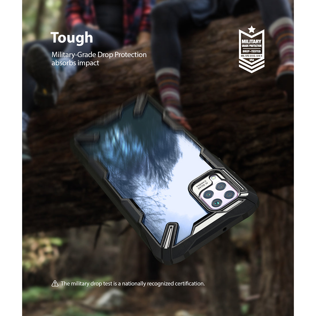 Huawei P40 Lite/Nova 6 SE/Nova 7i Ringke Fusion X Case Green
