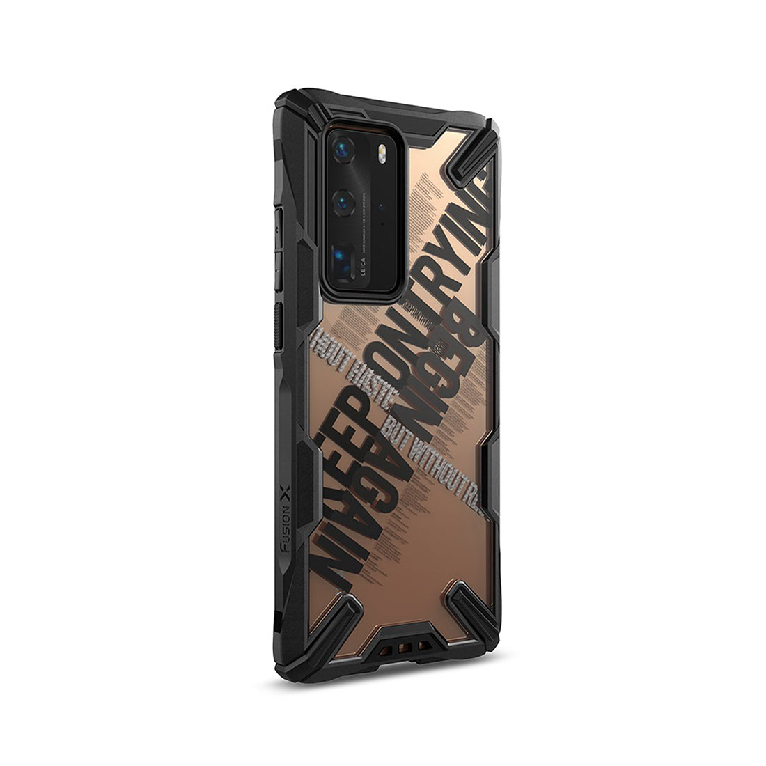 Huawei P40 Pro Ringke Fusion X Case Cross Design