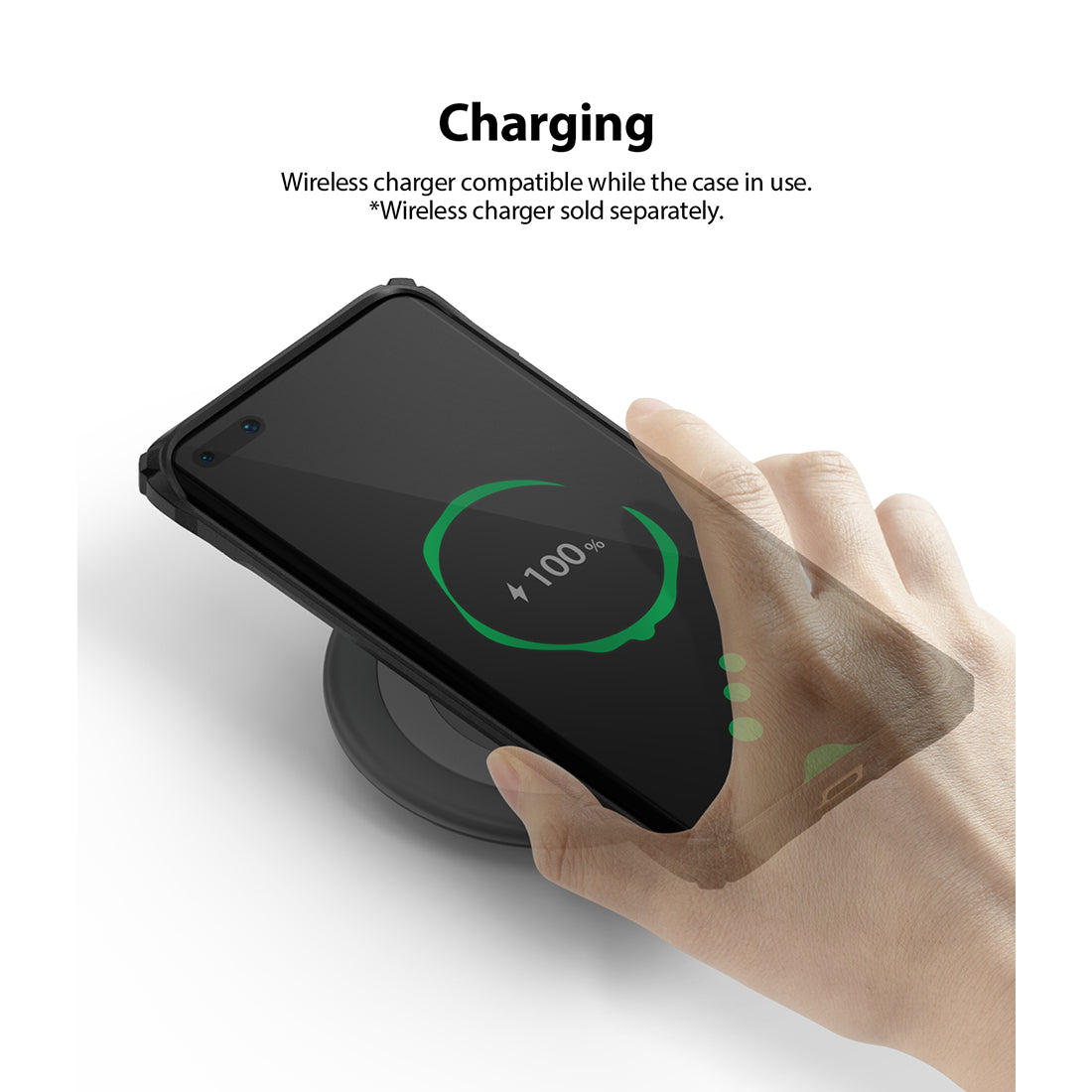 Huawei P40 Pro Ringke Fusion X Case Black
