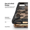 Huawei P40 Pro Ringke Fusion X Case Camo Black