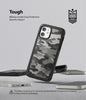 Apple iPhone 12 Mini Ringke Fusion X Case Camo Black