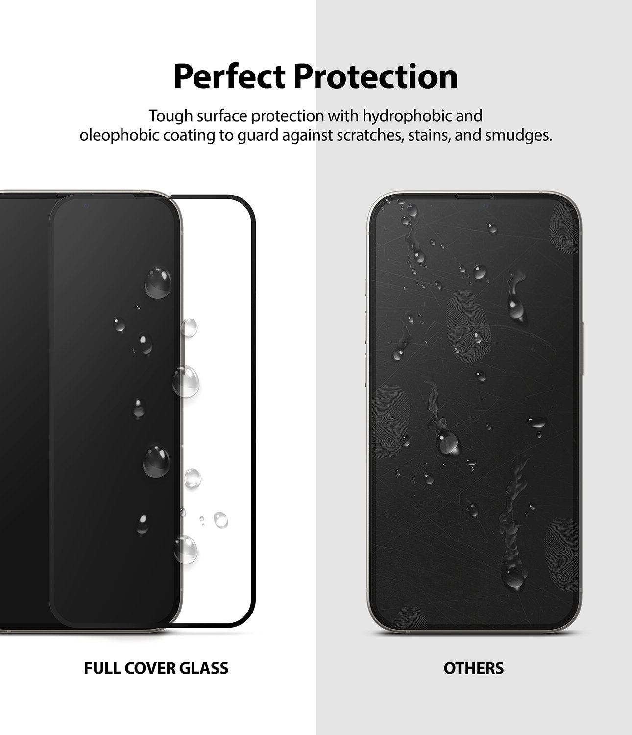 Apple iPhone 13 mini Screen Protector| Invisible Defender Full Coverage| Black