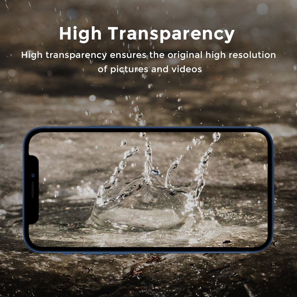 Apple iPhone 13 Pro /Apple iPhone 13 Pro Max Camera Lens Protector| Aluminum Frame Tough Camera Protective with Glass Lens Cover |