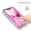 Apple iPhone 13 Pro Case | Marble Shockproof Bumper Stylish Slim Phone Cases | Purple Marble