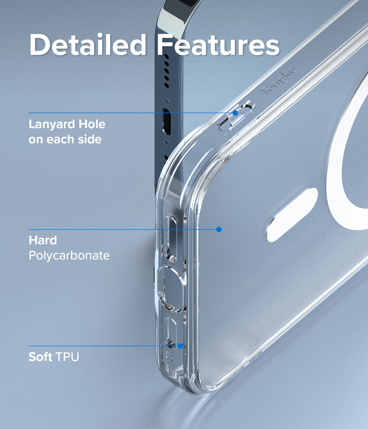 Apple iPhone 13 Pro Case Cover| Fusion Magnetic Series| Matte Clear