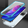 Apple iPhone 13 Pro Max Case+ Air Pods 3rd Generation Case | Marble Shockproof Bumper Stylish Slim Phone Cases | Blue