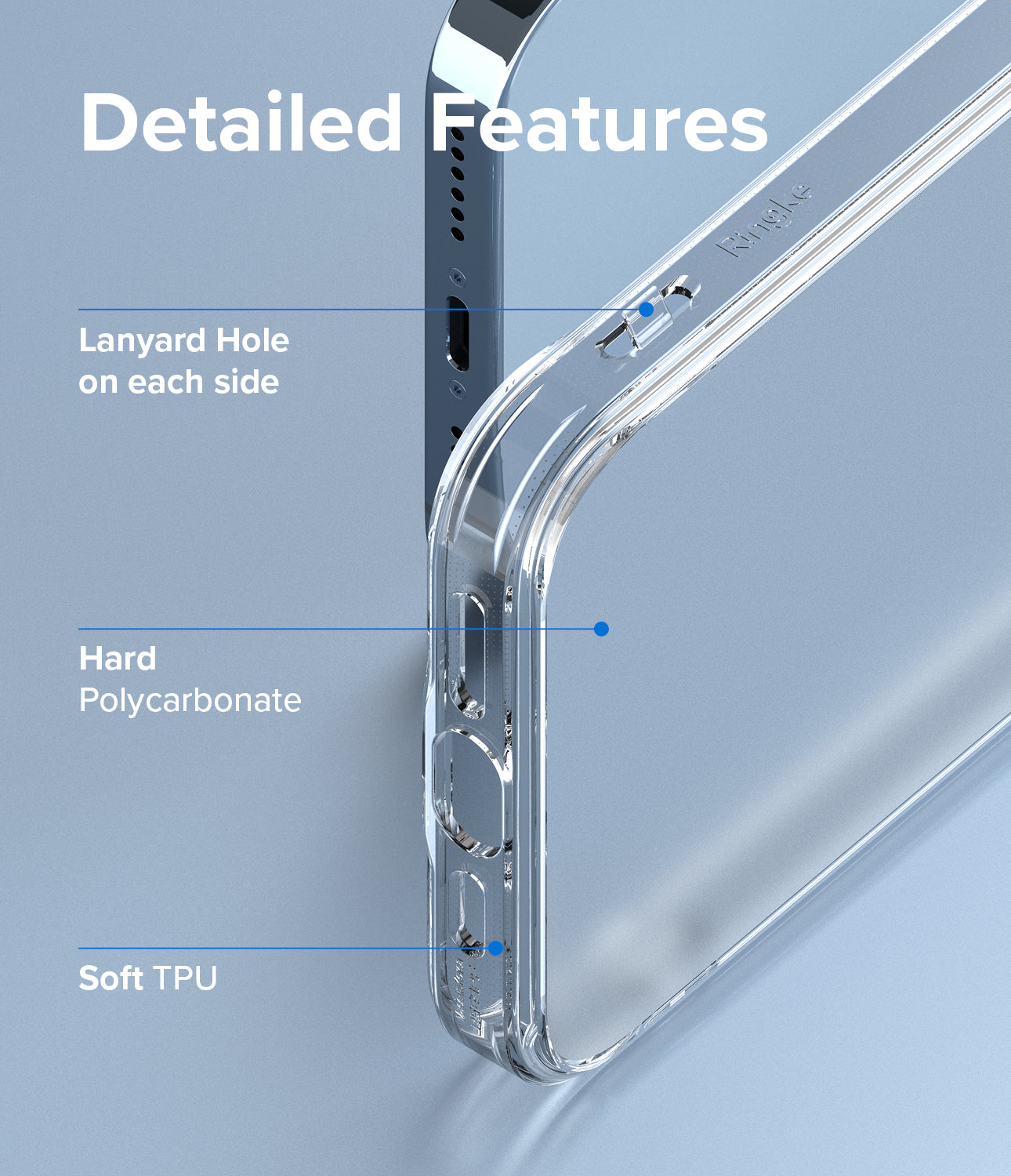Apple iPhone 13 Pro Max Case Cover| Fusion Series| Clear