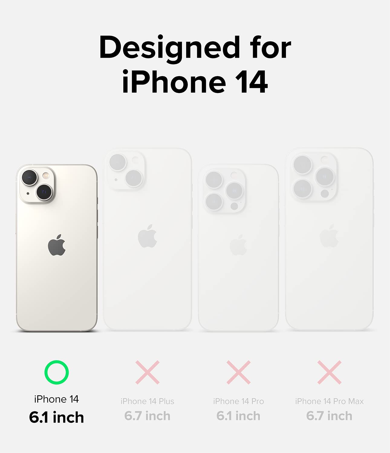 Apple iPhone 14 Case Cover | Silicone Series | Stone