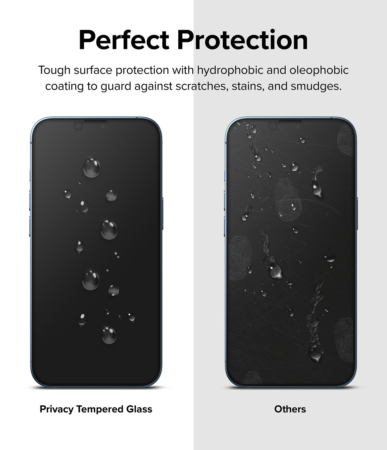 Apple iPhone 14 (6.1 Inch) / 13 / 13 Pro Screen Protector| Privacy Tempered Glass